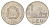 Румыния 1 лей 1966 трактор KM 95 сталь плакированная никелем 4119-1122