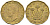 Великобритания 3 пенса 1943 Георг VI (1936-1952) KM 849, Spink 4112 никель латунь 175-616