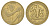 Западная Африка (BCEAO) 25 франков 1999 KM 9 алюминиевая бронза 4175-1254