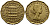 Великобритания 3 пенса 1966 Елизавета II (1952-2022) KM 900, Spink 4153 никель латунь 37-1232