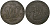 Северный Уэльс 1/2 пенни 1793 Dalton & Hamer 1-4 медь 000-000
