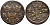 Швеция 1/6 эре 1672 S.m. Карл XI (1660-1697) KM 254 медь 4395-1045