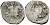 Великое Княжество Московское копейка 1535-1547 Иван IV Васильевич, Псковский монетный двор, 0,65 гр. ГиК №74 серебро    262-463