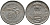 Индия 5 рупий 1995 50 лет ООН KM 156 медно-никель 33-735