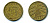 ГЕРМАНИЯ 10 РЕЙХСПФЕННИГОВ 1929 A, KM 40, J. 317 алюминиевая бронза 54-535