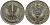 СССР 1 рубль 1991 M KM 134а.2, Федорин 48 медь никель цинк aUNC 4381-1222