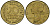 Франция 20 сантимов 1996 тип Marianne KM 930 медь алюминий никель 4135-642