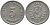ГЕРМАНИЯ 5 ПФЕННИГОВ 1875 В, СТАРОГЕРБОВКА KM 3, J.3 медно-никель 96-615