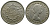 Великобритания 1/2 кроны 1961 Елизавета II (1952-2022) KM 907, Spink 4145 медно-никель 4381-346