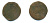 РОССИЯ 1 КОПЕЙКА 1759 медь 61-625