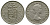 Великобритания 1 шиллинг 1957 Елизавета II (1952-2022), Шотландский герб KM 905, Spink 4148 медно-никель 4384-626