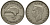 Новая Зеландия 1 флорин 1940 Георг VI (1936-1952), птичка киви KM 10.1 серебро 272-1513