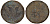 Россия деньга 1747 Елизавета (1741-1762) Биткин 357 медь 51-3357