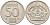 Швеция 50 эре 1958 TS, Густав VI Адольф (1950-1973) KM 825 серебро 4148-945
