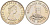 Джерси 5 пенсов 1985 башня Сеймур KM 56.1 медно-никель UNC 4582-256
