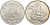 Китай 5 юаней 1986 парусник прибывающий в Китай KM 152 серебро UNC 1095-9-11
