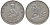 Зимбабве 50 центов 1997 восходящие солнце KM 5 медно-никель 4162-314