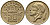 БЕЛЬГИЯ 50 САНТИМОВ 1955 BELGIQUE KM 144 бронза 4392-769