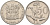 ЮАР 50 центов 1985 Зантедеския Эллиота (калла), герб KM 87 никель 4572-646