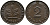 ФРГ 2 пфеннига 1963 F KM 106, J.381 бронза 99-129