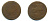 РОССИЯ 1 КОПЕЙКА 1760 медь 61-915