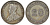 Стрейтс-Сетлментс 20 центов 1927 Георг V (1910-1936) КМ 30b серебро 53-756