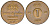 Швеция 1 эре 1964 U, Густав VI Адольф (1950-1973) KM 820 бронза 220-965