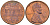 США 1 цент 1961 D, Авраам Линкольн KM 201 медь цинк 187-1142