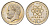Греция 10 драхм 1976 Демокрит KM 119 медно-никель UNC 4695-644