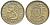 ФИНЛЯНДИЯ 10 ПЕННИ 1971 S KM 46 алюминиевая бронза 3334-1127