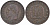 Франция 5 сантимов 1855 BB, Наполеон III (1852-1870) KM 777.3, LE FRANC 116.21 бронза 108-323