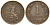 Нидерланды 1 цент 1881 Виллем III (1849-1890) KM 107 бронза 4154-426