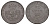 Испания 1/2 реала 1851 Изабелла II (1833-1868) KM 591 медь 3896-1115