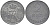ДАНИЯ 2 ЭРЕ 1963 C; S, ФРЕДЕРИК IX (1947-1972) KM 840.2 цинк 67-347