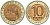 СССР 10 рублей 1991 ЛМД, ГКЧП KM 295, Федорин 15 биметалл 4132-222
