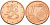ФИНЛЯНДИЯ 1 ЕВРОЦЕНТ 2006 M KM 98 сталь плакированная медью UNC 214-267