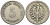 ГЕРМАНИЯ 5 ПФЕННИГОВ 1876 D, СТАРОГЕРБОВКА KM 3, Jager 3, Weege 5 медно-никель 4546-1043