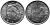Бразилия 2 сентаво 1975 соя, ФАО KM 586 нержавеющия сталь UNC 4576-1163