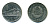 Румыния 1 лей 1966 трактор KM 95 сталь плакированная никелем 4364-1241
