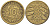 ГЕРМАНИЯ 10 РЕНТЕНПФЕННИГОВ 1924 A KM 33, J.309, Weege 8 алюминиевая бронза 202-241