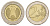 Германия 2 евро 2011 F KM 258 биметалл 4637-547