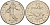 Франция 1/2 франка 1977 сеятель KM 931.1 никель    4152-1239