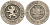 Бельгия 10 сантимов 1862 Belges KM 22 медно-никель 190-723