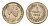 Нидерланды 5 центов 1863 Виллем III (1849-1890) KM 91 серебро 4659-222