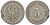 Германия 5 пфеннигов 1876 F, старогербовка KM 3, J. 3 медно-никель 51-3244