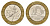 Франция 10 франков 1988 тип Гений Бастилии KM 964 биметалл 186-312