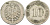 ГЕРМАНИЯ 10 ПФЕННИГОВ 1888 D, СТАРОГЕРБОВКА KM 4, J. 4 медно-никель 4401-332