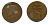Великобритания 1 пенни 1919 Георг V (1910-1936) KM 810, Spink 4051 бронза 47-221