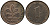 ФРГ 1 пфенниг 1974 F KM 105, J.380 сталь плакированная медью 99-327