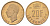 Люксембург 20 франков 1994 Великий герцог Жан (1964-2000), тираж 10.000 экземпляров KM 67 алюминиевая бронза BU 4178-742